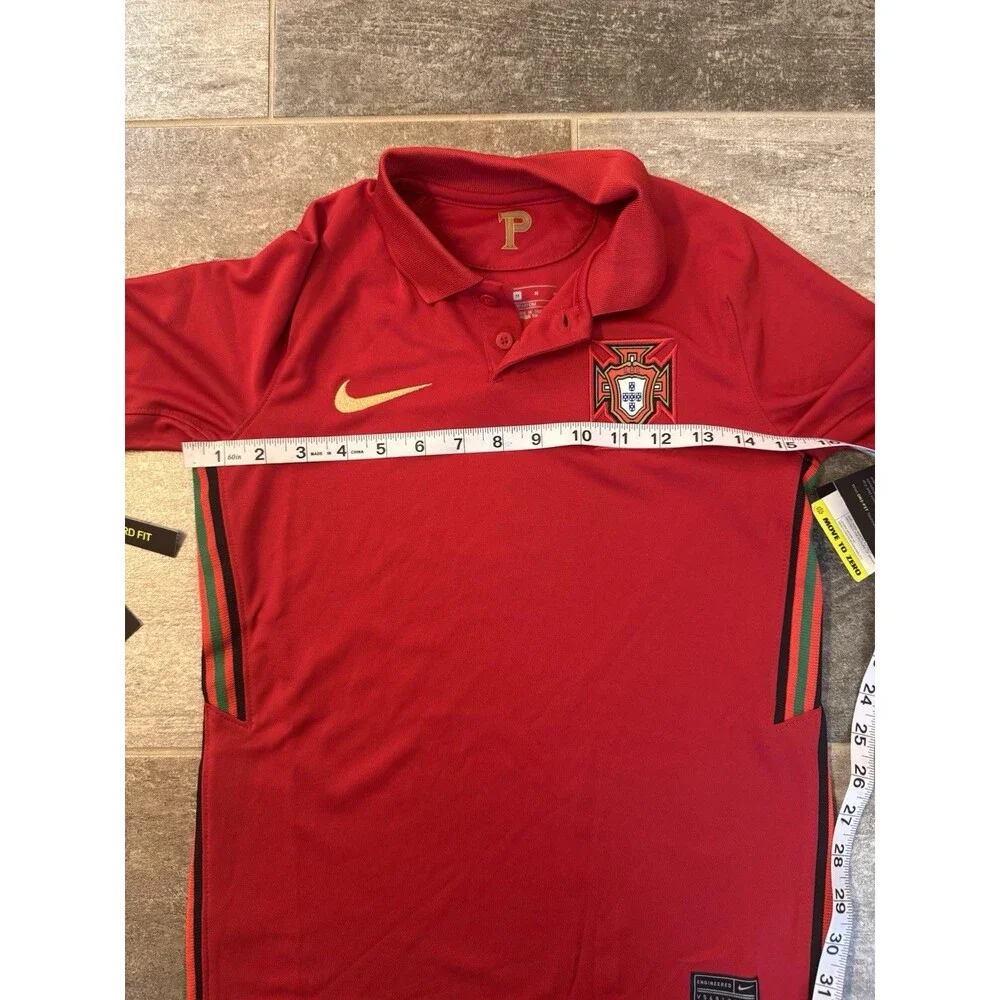 Nike Youth Unisex  Portuguese Football Federation, Polo, New, Engineered, Med